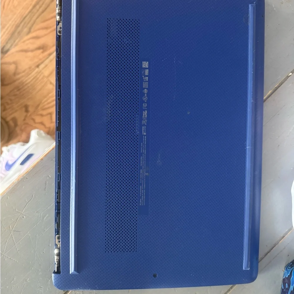 HP Blue Laptop